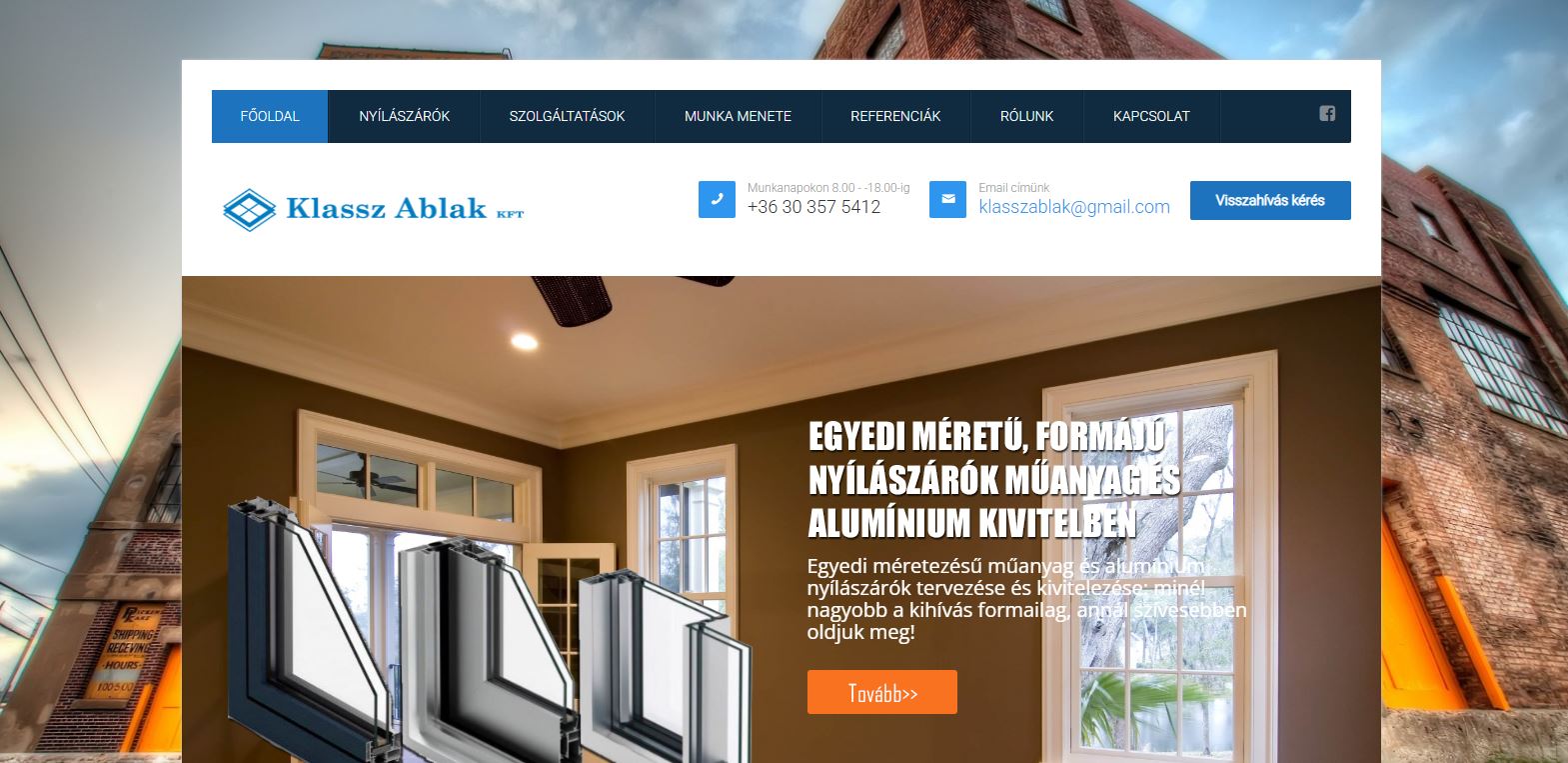 klasszablak
